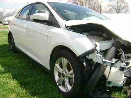 2012 FORD FOCUS SE 4DR ONLY 9,764 MILES BODY MAN'S SPECIAL CLEAN TITLE BANK REPO, image 10