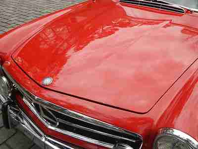 1971 MERCEDES 280SL RED OVER BLACK WITH HARDTOP, image 16