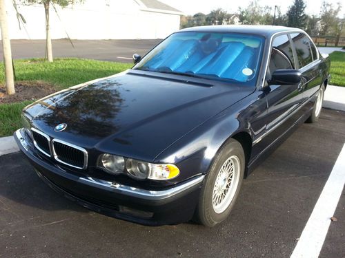 2001 bmw 740il base sedan 4-door 4.4l