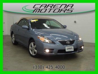 2008  toyota used solara  convertible sle 3.3l leather v6 pristine free carfax