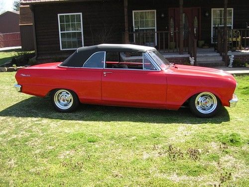 1963 nova ss air bags 406 auto custom classic street fighter hot rod show car