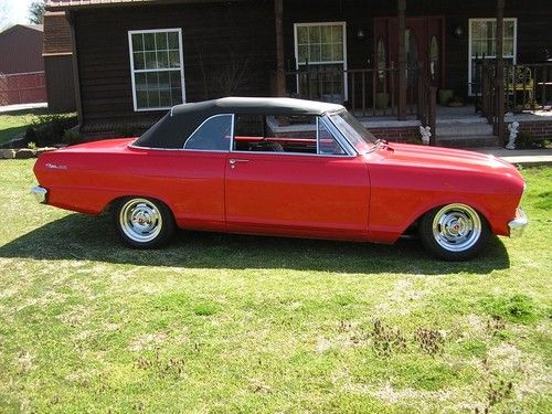 1963 nova ss air bags 406 auto custom classic street fighter hot rod show car