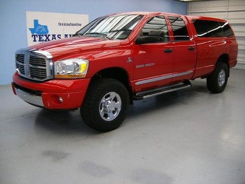 We finance!!!  2006 dodge ram 3500 laramie 4x4 5.9 cummins diesel auto long bed!