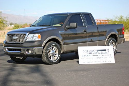 2006 ford f-150 lariat super cab f150 5.4l v8 leather 75k miles see video