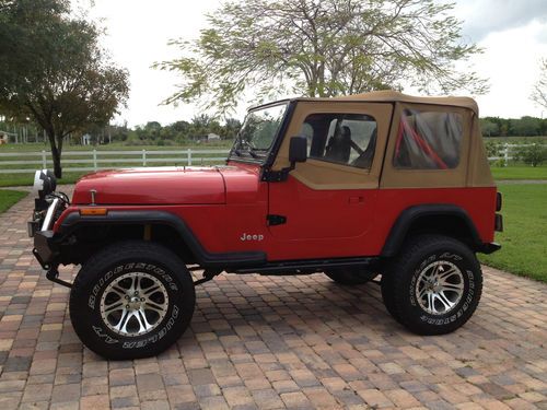1989 jeep wrangler base sport utility 2-door 2.5l with a/c