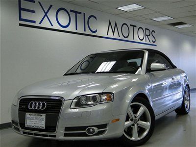 2007 audi a4 3.2l convertible quattro! heated-sts xenon bose cd-chgr blk-softtop