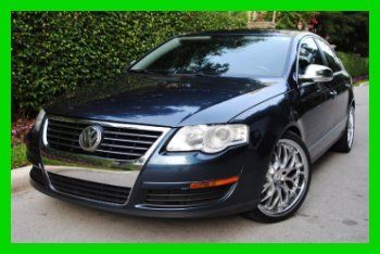 2008 volkswagen passat, leather seats, sunroof, sunshades, rims.