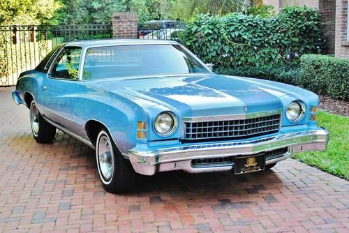 Beautiful low mileage 1974 chevrolet monte carlo loaded florida car must look.