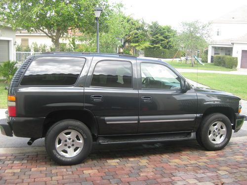 2004 chevy tahoe lt loaded leather sunroof captains chairs