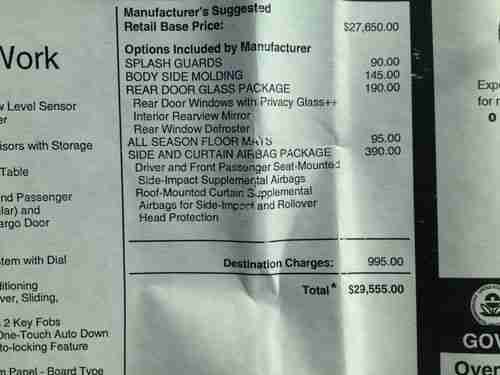 2012 NISSAN NV 2500 HD, US $18,500.00, image 6