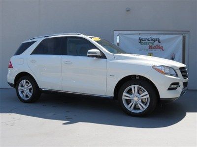 2012 4dr ml350 4matic 3.5l auto white