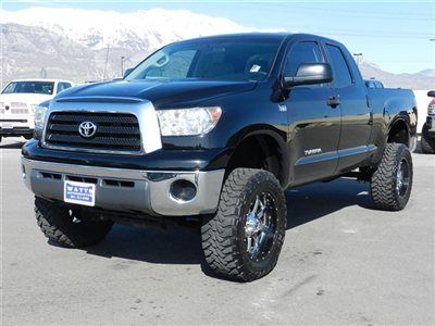 Double cab sr5 trd v8 4x4 custom new lift wheels tires low reserve clean truck