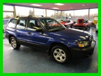 2004 2.5 x used 2.5l h4 16v auto awd suv 4x4 4wd roof racks gas efficient