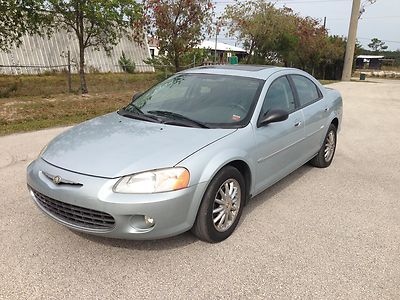 Chrysler seebring clean roadworthy low miles gas saver leather  sunroof
