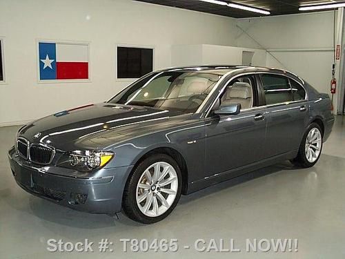 2008 bmw 750li leather sunroof nav park assist only 46k texas direct auto