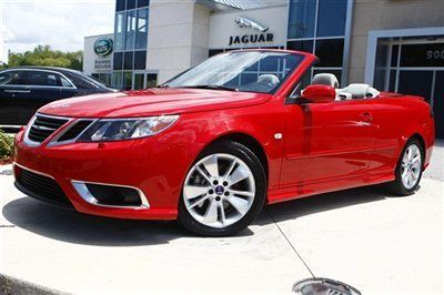 2010 saab 9-3 aero convertible - 1 owner - florida vehicle