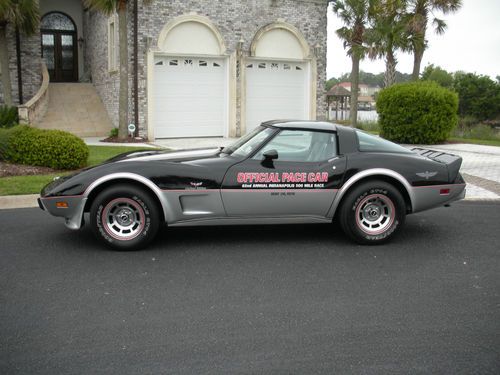 1978 chevrolet corvette indy pace car 25th anniversary