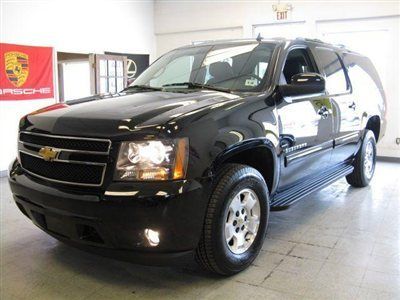 2012 chevrolet suburban lt 4x4 black on black 3rd row remote start bose $33,995