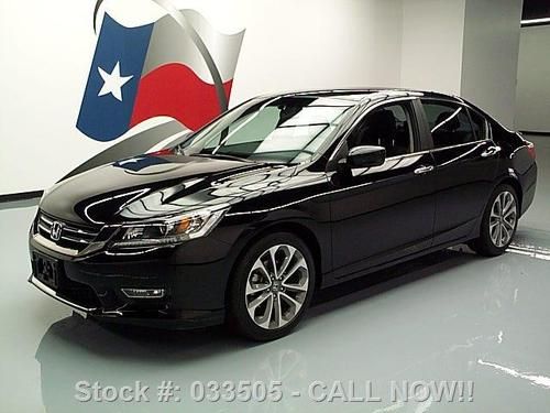 2013 honda accord sport rearview cam spoiler only 3k mi texas direct auto