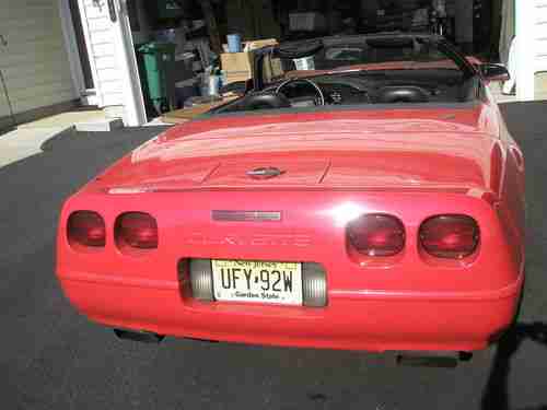1994 Corvette Convertible 6 Speed Man - 5.7L LT1 300 HP V8 Runs / Drives Great, image 4