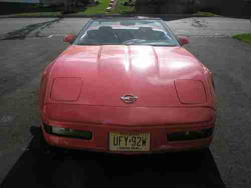 1994 Corvette Convertible 6 Speed Man - 5.7L LT1 300 HP V8 Runs / Drives Great, image 11