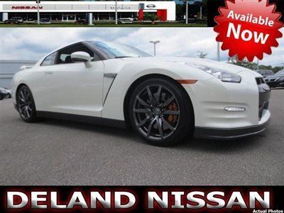 13 nissan gtr premium 371 miles 1 owner like new pearl white*we trade &amp; deliver*