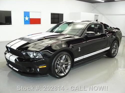 2012 ford shelby gt500 svt cobra shaker sync 19's 2k mi texas direct auto