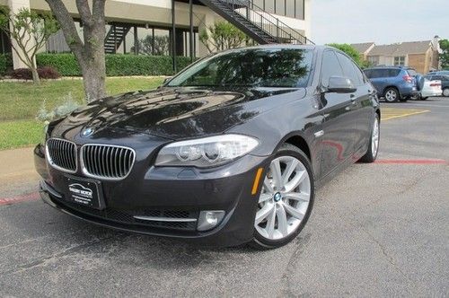 2011 bmw 5 series 535i fully loaded navi heated seats back up camera warranty!