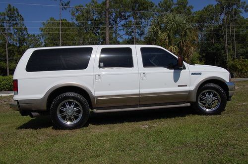 2001 ford excursion limited sport utility 4-door 7.3l diesel