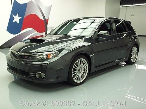 2010 subaru impreza sti wagon awd turbo 6-speed nav 43k texas direct auto