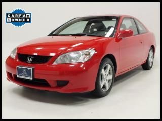 2004 ex coupe 5 speed manual sunroof cd alloy wheels cruise