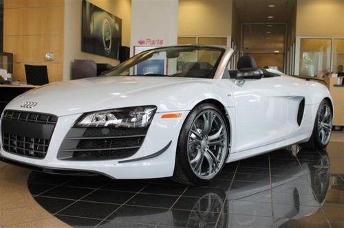 2012 audi r8 gt spyder-#238 of #333-bang olufsen-carbon fiber matte-navigation