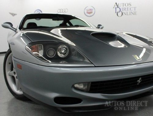 We finance 1998 ferrari 550 maranello 6spd cleancarfax 25k v12 lthr pwrwndws/sts