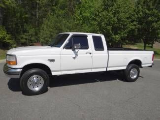 Ford : 1997 f-250 supercab 7.3l powerstroke diesel 4x4 lwb low miles no rust