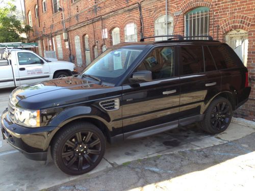 2009 land rover range rover sport hse sport utility 4-door 4.4l