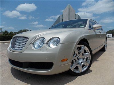 2008 bentley continental flying spur mulliner pkg rear dvd navi srf heated seats