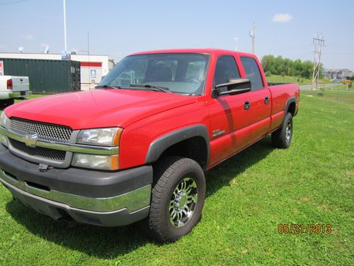 2004 chev hd2500 crewcab 8ft bed duramax