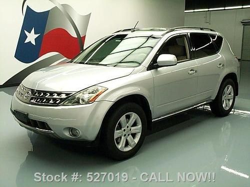 2007 nissan murano sl sunroof rear cam htd leather 24k texas direct auto