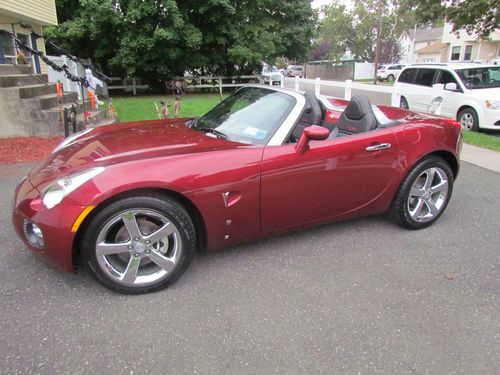 2009 pontiac solstice gxp convertible 2-door 2.0l