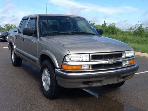 2002 chevrolet s-10 ls crew cab 4wd