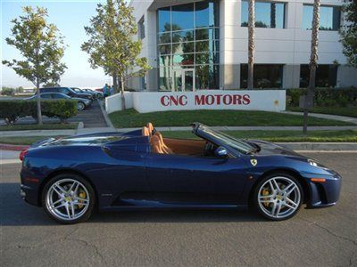 2006 ferrari f430 430 spider f1 f-1 tour de france blue 6,919 miles 15 in stock