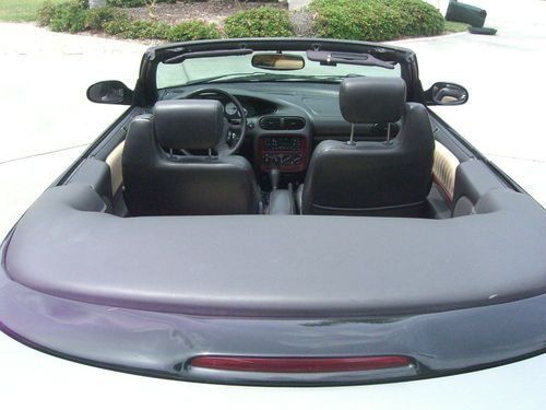 1998 Chrysler Sebring 2dr Convertible JXi Limited V6, image 6