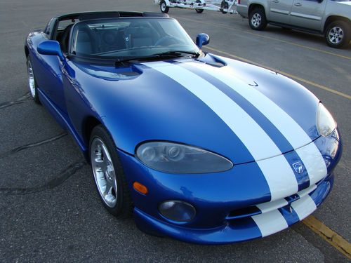 1997 Viper RT/10 Blue/White- 1 of 53, image 4
