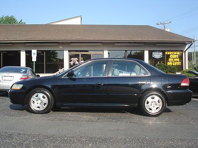 No reserve 2002 honda accord ex-l v6 auto sunroof leather nice!