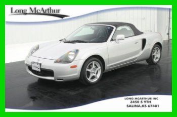 2001 mr2 spyder convertible 1.8l i4 manual leather!