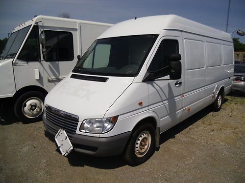 2002 dodge sprinter 2500 158" w'b super high ex fedex clean!