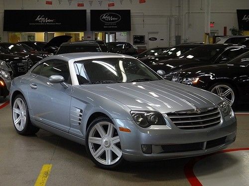 2004 chrysler crossfire ltd coupe, heated leather, aluminum pedals, cd, auto