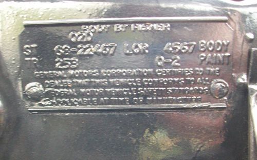 1968 PONTIAC FIREBIRD CONVERTIBLE 4.1 OHC 6-CYLINDER AUTOMATIC PHS DOCUMENTATION, US $22,500.00, image 22