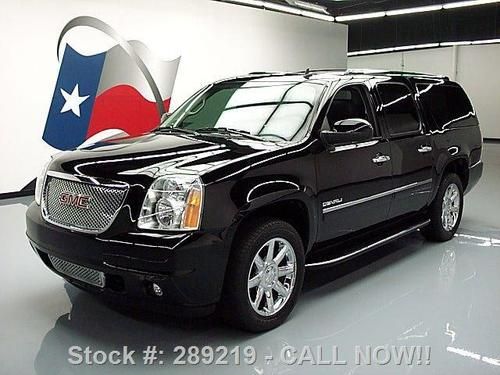 2010 gmc yukon xl denali sunroof nav dvd rear cam 33k! texas direct auto