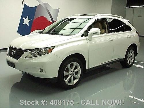 2010 lexus rx350 sunroof nav rear cam climate seats 71k texas direct auto